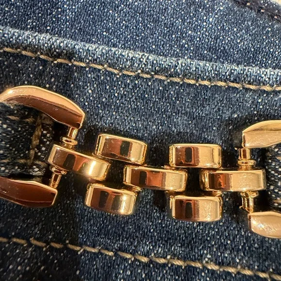 White House Black Market Dark Blue Flare Jeans